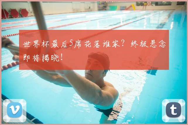 世界杯最后5席花落谁家?终极悬念即将揭晓!