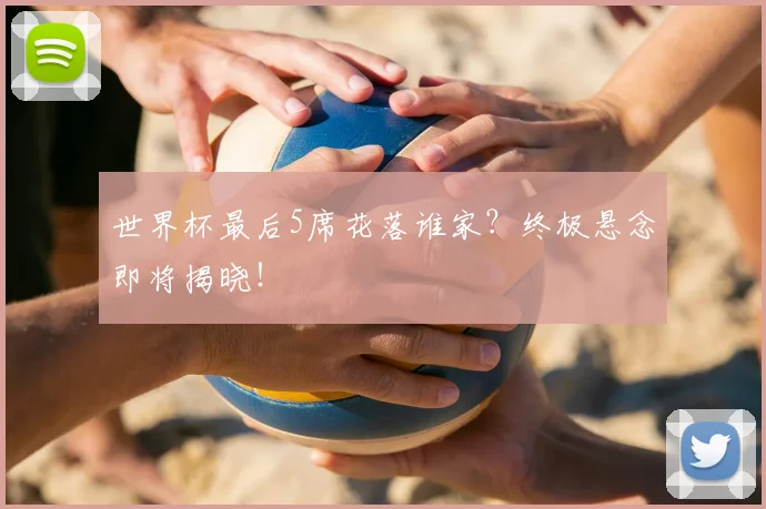 世界杯最后5席花落谁家?终极悬念即将揭晓!